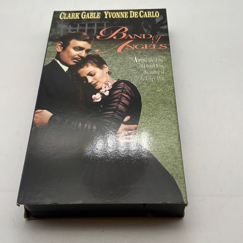 BAND OF ANGELS Clark Gable‎ Yvonne De Carlo VHS